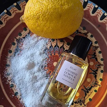 ¥20,000→¥18,000 →¥15,000 Éclat 美容器 ゴールド ÉCLAT Candied Lemon & Vanilla – sweet women's perfume